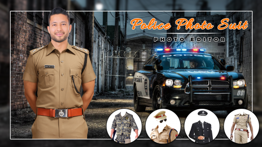 اسکرین شات برنامه Men Police suit Photo Editor 6