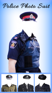 اسکرین شات برنامه Men Police suit Photo Editor 4
