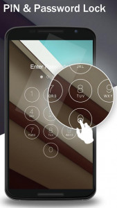اسکرین شات برنامه Lock Screen Nexus 6 Theme 2