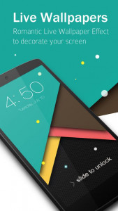 اسکرین شات برنامه Lock Screen Nexus 6 Theme 3