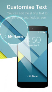 اسکرین شات برنامه Lock Screen Nexus 6 Theme 6