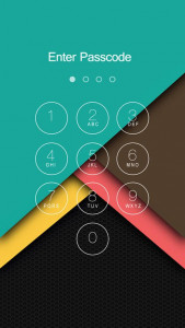 اسکرین شات برنامه Lock Screen Nexus 6 Theme 7