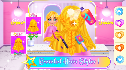 اسکرین شات 4 برنامه Girl Hair Salon and Beauty