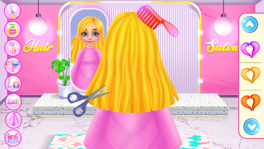 اسکرین شات 3 برنامه Girl Hair Salon and Beauty