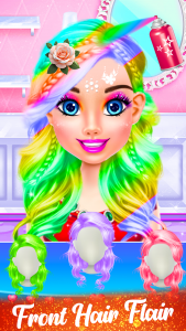 اسکرین شات 6 برنامه Glam Girl Hair Salon Makeover
