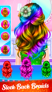 اسکرین شات 4 برنامه Glam Girl Hair Salon Makeover