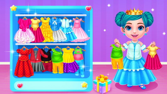 اسکرین شات برنامه Princess Doll House Cleaning 5