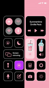 اسکرین شات برنامه Wow DarkPink Theme - Icon Pack 5