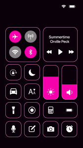 اسکرین شات 4 برنامه Wow Pink Neon Theme, Icon Pack