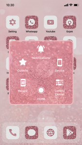 اسکرین شات برنامه Wow Rose Glitter Icon Pack 6