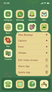 اسکرین شات 5 برنامه Wow Frog Theme - Icon Pack