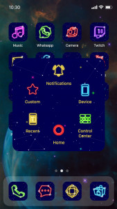 اسکرین شات برنامه Wow Zodiac Theme - Icon Pack 6