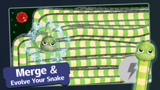 اسکرین شات 3 بازی Merge Snake !