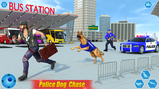 اسکرین شات برنامه Police Dog Bus Station Crime 3