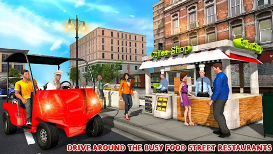 اسکرین شات بازی Electric Car Taxi Driving Game 3