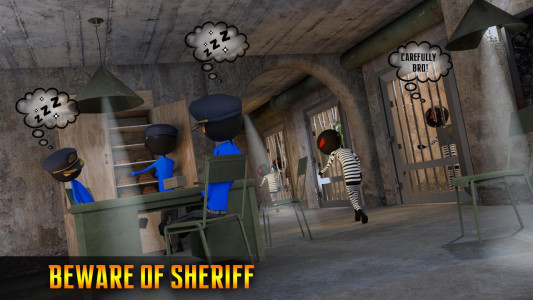 اسکرین شات بازی Muscle Hero Prison Escape Game 2