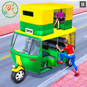 اسکرین شات بازی Tuk Tuk Rikshaw Auto Game 1