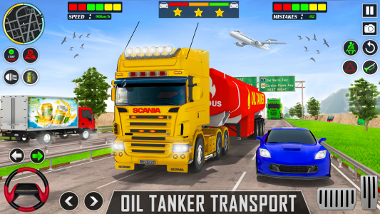 اسکرین شات بازی Offroad Oil Tanker Truck Games 1
