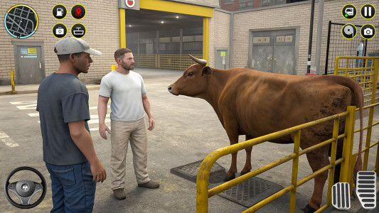 اسکرین شات 3 برنامه Animal Cargo Truck Simulator