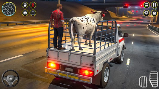 اسکرین شات 1 برنامه Animal Cargo Truck Simulator