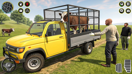 اسکرین شات 4 برنامه Animal Cargo Truck Simulator