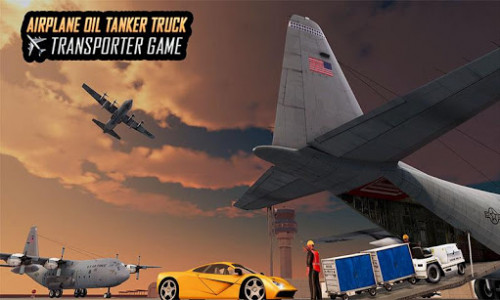 اسکرین شات بازی Airplane Oil Tanker Truck Transporter Game 1