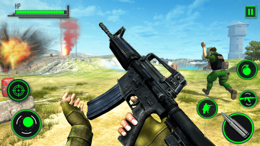 اسکرین شات 4 برنامه Army Commando Shooting Game