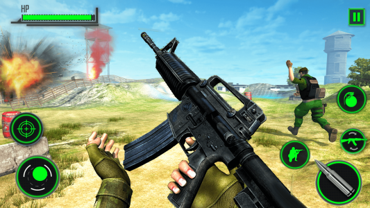 اسکرین شات برنامه Army Commando Shooting Game 4