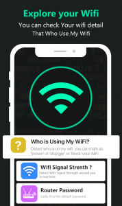 اسکرین شات برنامه Wifi User Checker-Network Scan 2