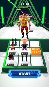 اسکرین شات بازی Wrestling Trivia Run 2