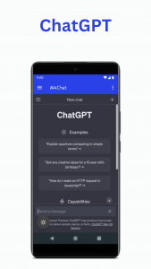 اسکرین شات برنامه Bard and GPT powered AI4Chat 5