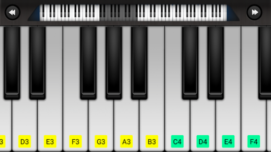 اسکرین شات برنامه Amazing Piano Keyboard 4