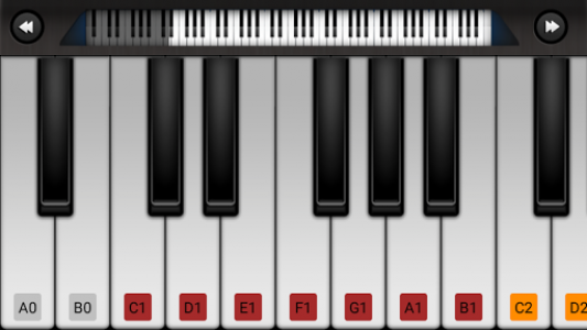 اسکرین شات برنامه Amazing Piano Keyboard 2