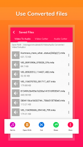 اسکرین شات برنامه Video to mp3, Cutter, Merge 6