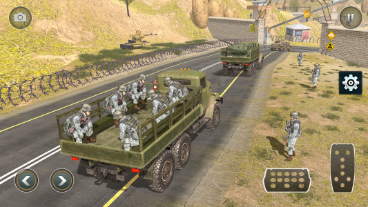 اسکرین شات بازی Army Truck Driving Simulator 2