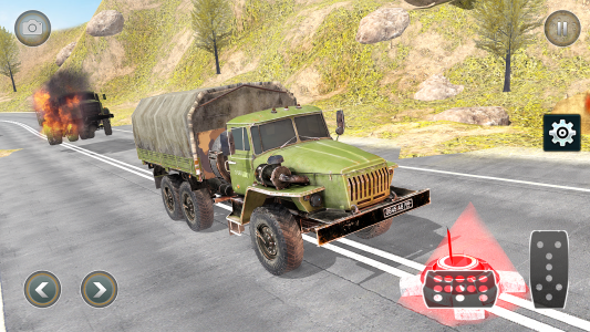 اسکرین شات بازی Army Truck Driving Simulator 5
