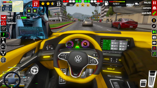 اسکرین شات 2 برنامه Taxi Car Driving: Taxi Games