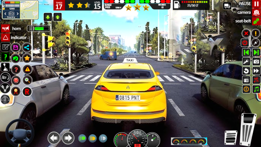 اسکرین شات 6 برنامه Taxi Car Driving: Taxi Games
