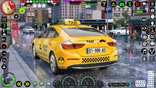 اسکرین شات برنامه Taxi Car Driving: Taxi Games 5