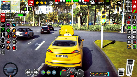 اسکرین شات 7 برنامه Taxi Car Driving: Taxi Games