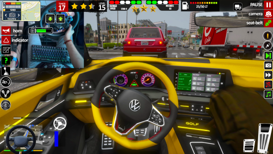 اسکرین شات 1 برنامه Taxi Car Driving: Taxi Games