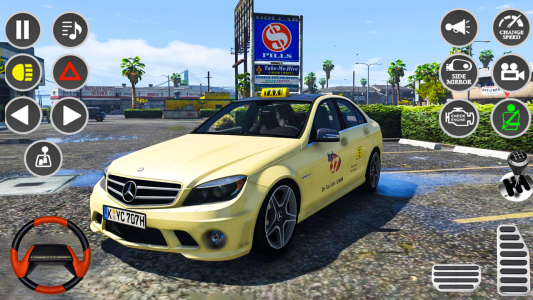 اسکرین شات بازی City Taxi Drive: Taxi Car Game 1