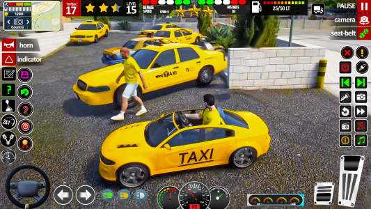 اسکرین شات 3 بازی City Taxi Drive: Taxi Car Game