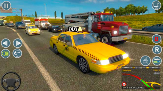 اسکرین شات بازی City Taxi Drive: Taxi Car Game 4