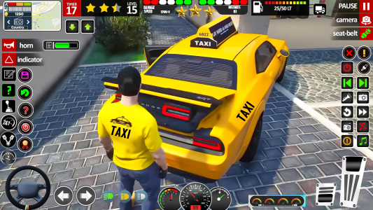 اسکرین شات 4 بازی City Taxi Drive: Taxi Car Game