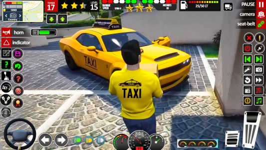 اسکرین شات 2 بازی City Taxi Drive: Taxi Car Game