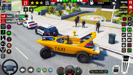 اسکرین شات 5 بازی City Taxi Drive: Taxi Car Game