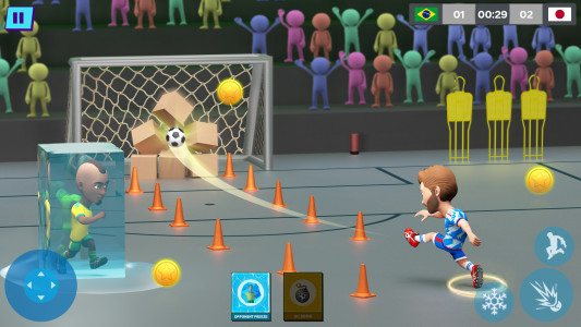 اسکرین شات بازی Indoor Futsal: Mobile Soccer 3