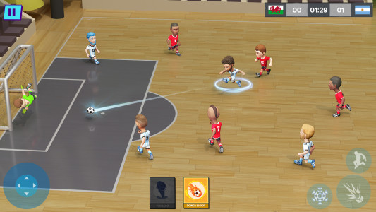 اسکرین شات بازی Indoor Futsal: Mobile Soccer 2