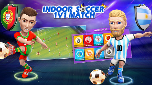 اسکرین شات 5 بازی Indoor Futsal: Mobile Soccer